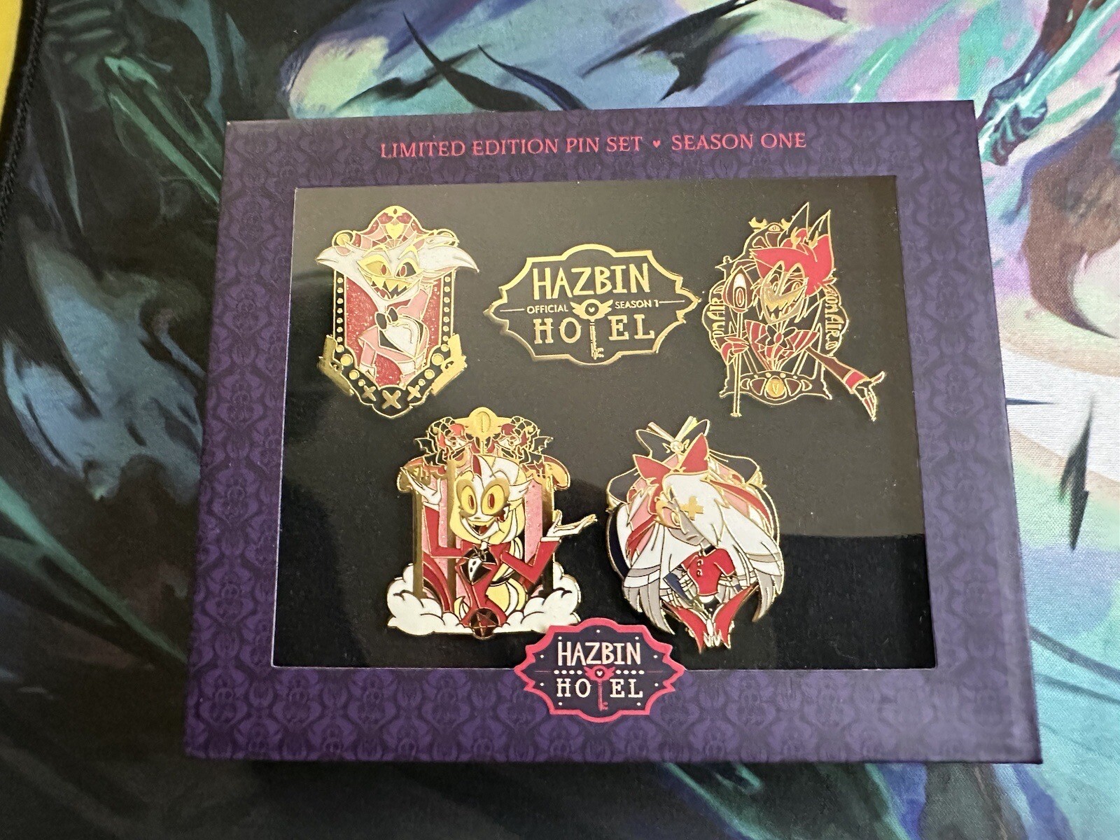 Viziepop Hazbin Hotel 5 Piece Pin Set w/ Limited Edition Season 1 Pin SOLD OUT