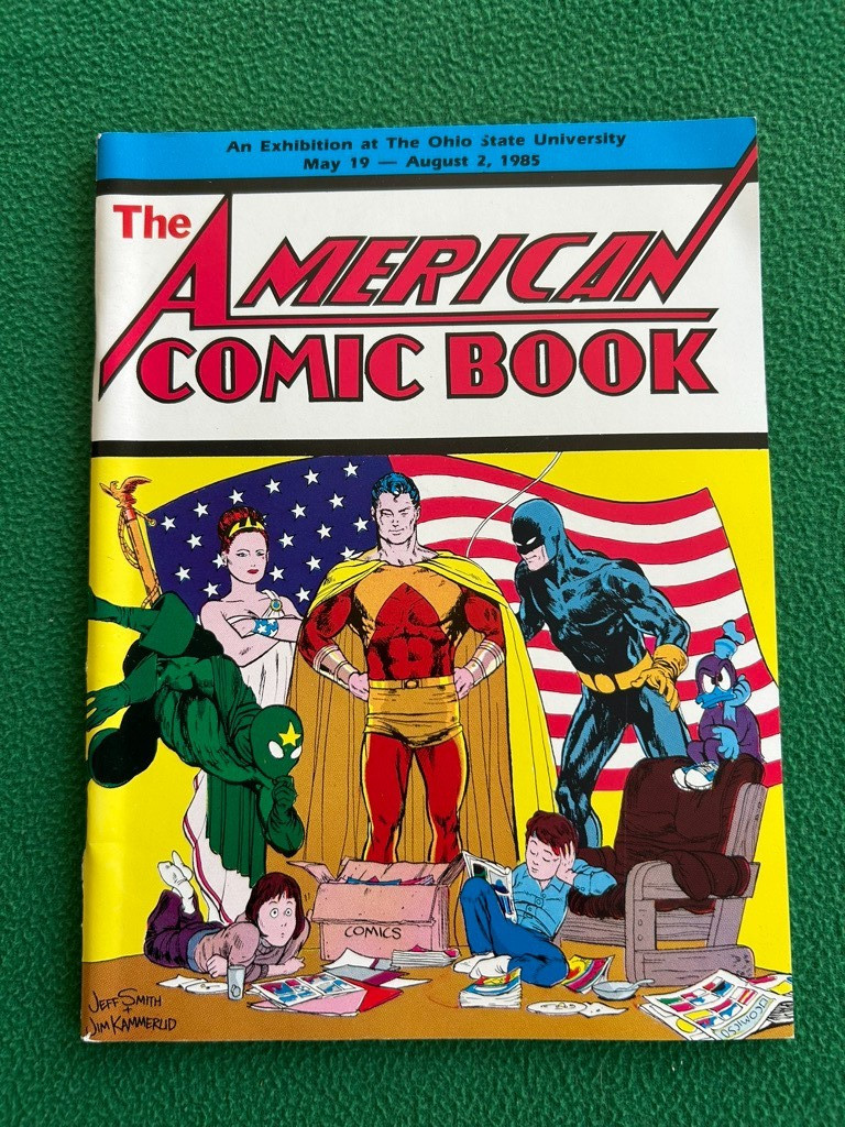 THE AMERICAN COMIC BOOK Exhibition Program 1985 Ohio State University STAN LEE