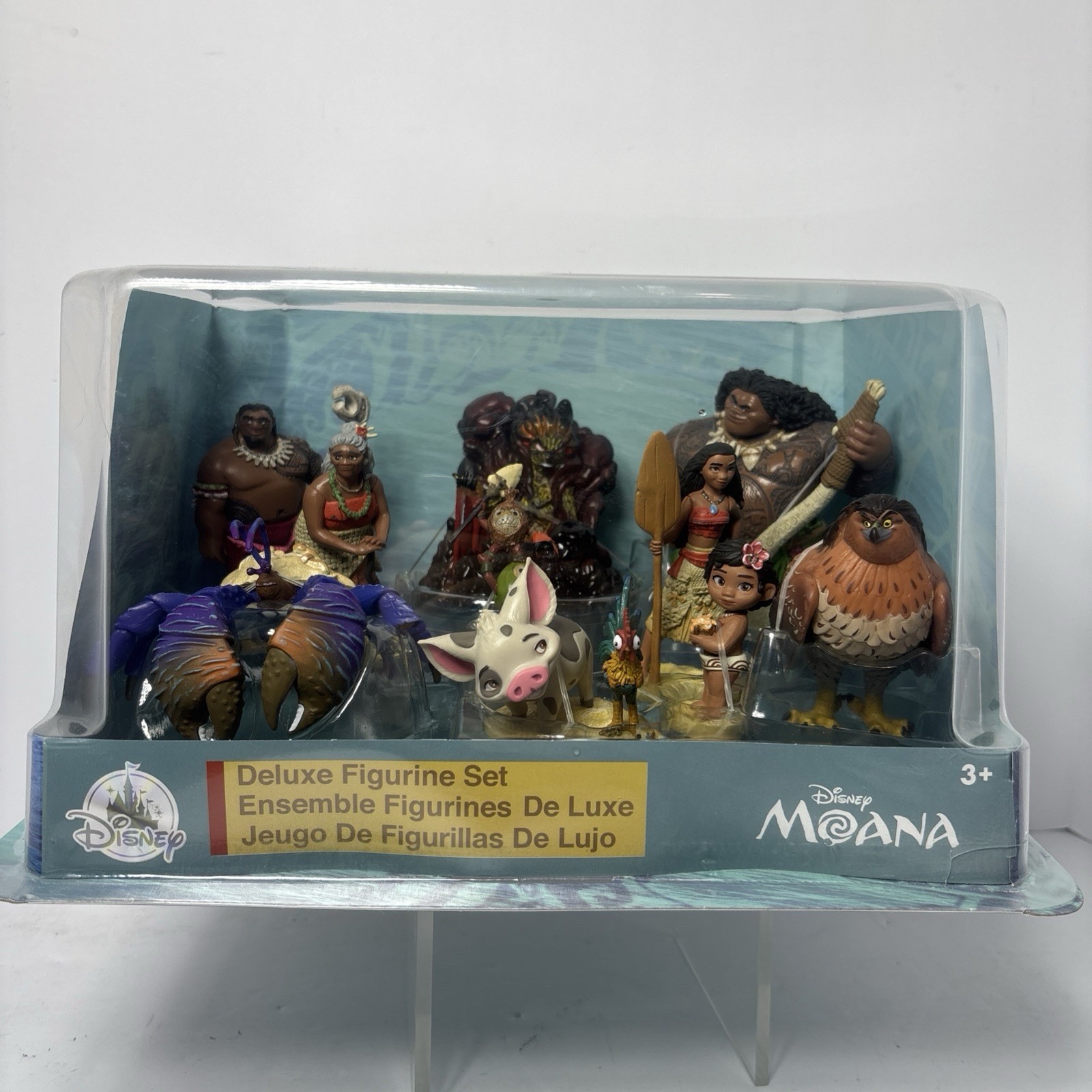 Disney Store Moana 10 Piece Deluxe PVC 4\