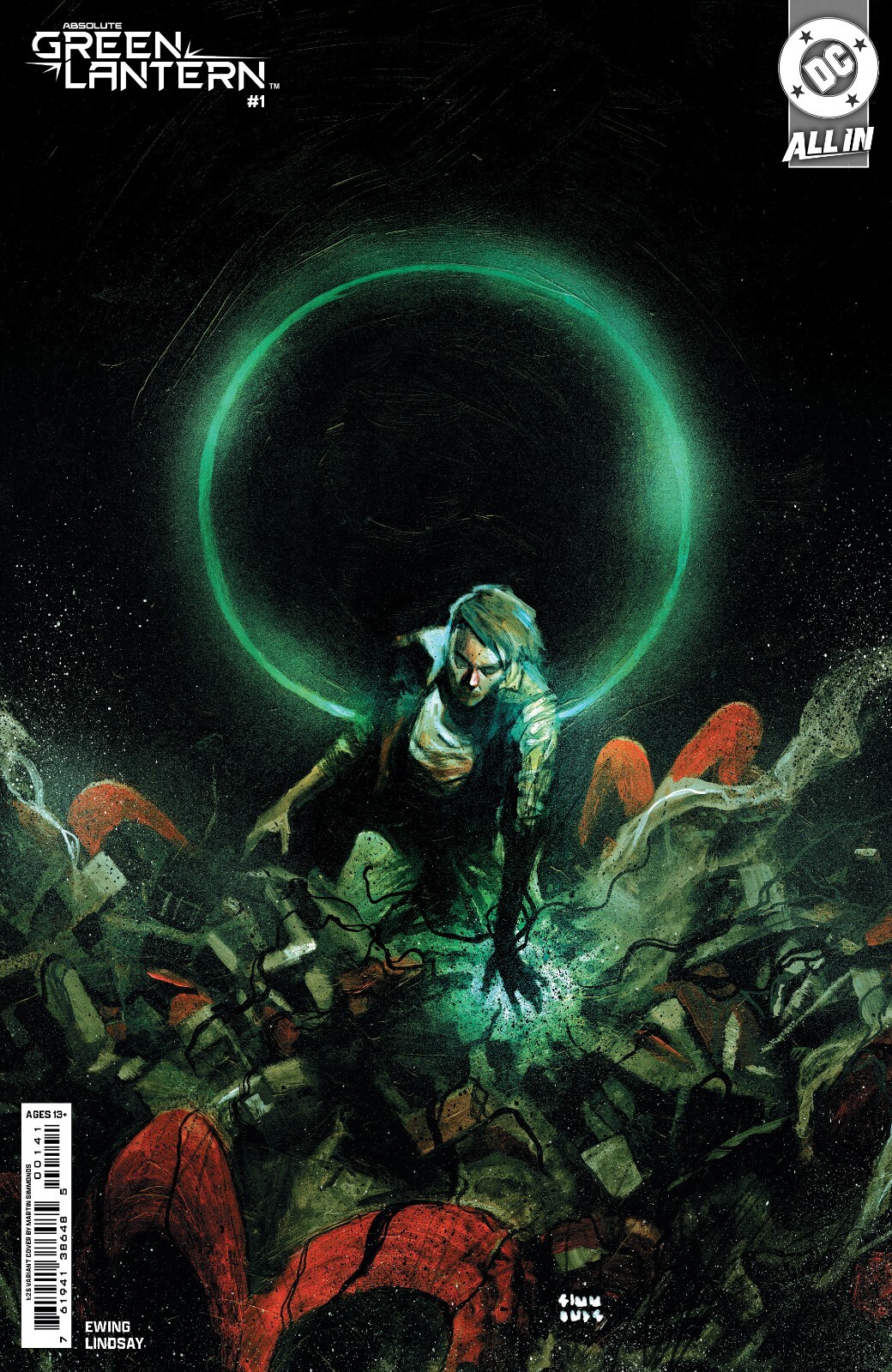 Absolute Green Lantern #1 1:25 Martin Simmonds Variant