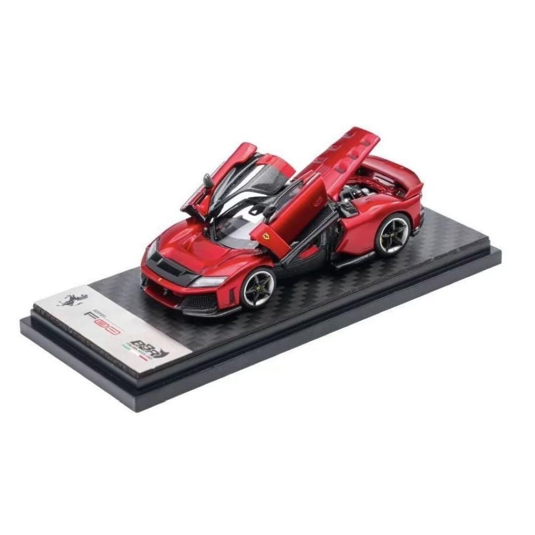 AR Box BBR 1/64 Ferrari F80 Rosso Supercar Model Fully Opening Doors Hood Engine AR Box BBR 1/64 Ferrari F80 Rosso Supercar Model Fully Opening Doors Hood Engine
