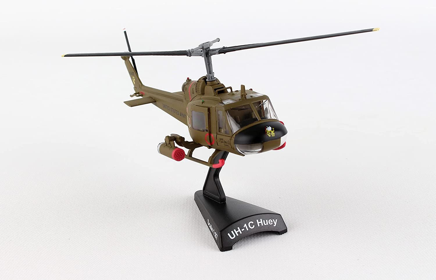 Daron Worldwide Trading Postage Stamp UH-1 Huey Gunship 1:87 Vehicle Daron Worldwide Trading Postage Stamp UH-1 Huey Gunship 1:87 Vehicle