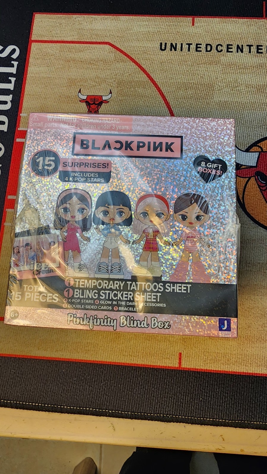 Blackpink Pinkfinity Blind Box New Sealed 8 Gift Box 15 Surprises 4 K-Pop Stars