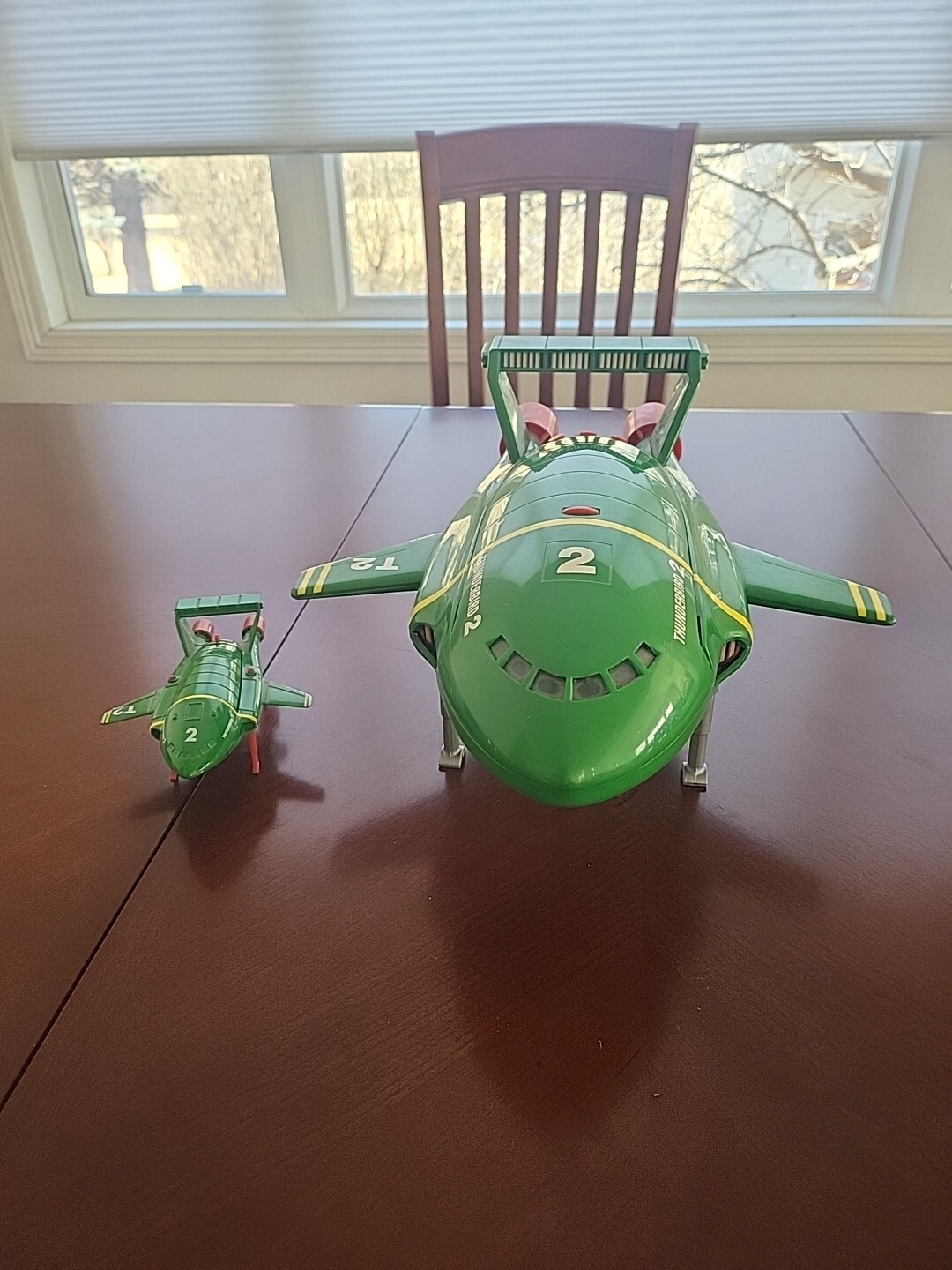 Thunderbird No. 2 Figure - Set Of 2 - Used Fair Condition