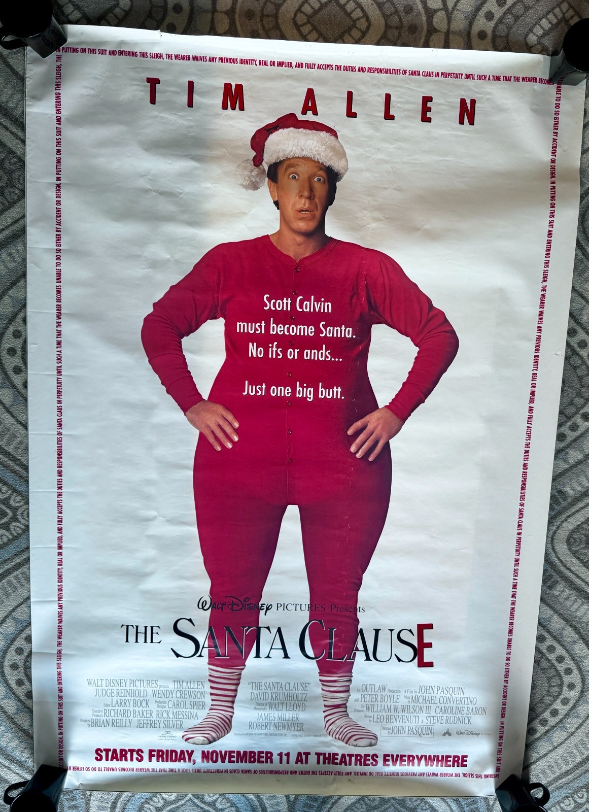 Disney\'s The Santa Clause (Giant Poster)	1994 Tim Allen 47\