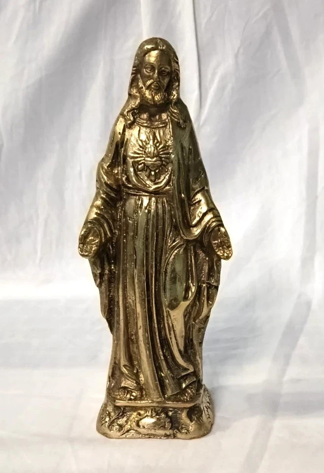 Brass Jesus Christ Holy Statue , Christianity Spiritual Idols Religious Statue Brass Jesus Christ Holy Statue , Christianity Spiritual Idols Religious Statue