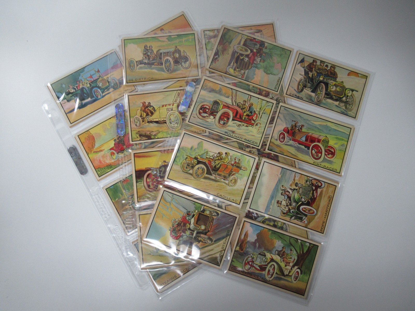 1953 Bowman Antique Autos Complete Set of 48 Cards