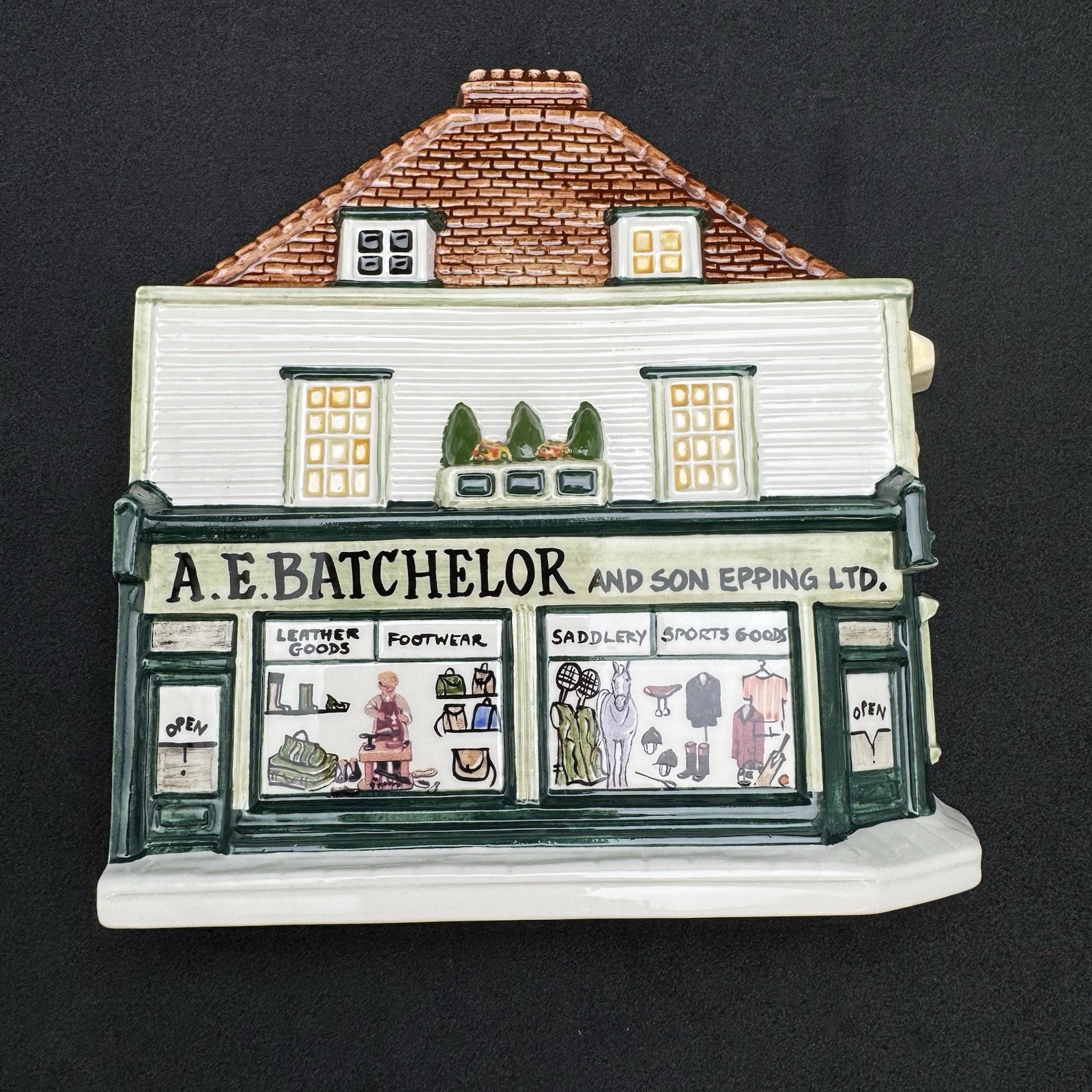 Rare Hazel Ceramics A Nation of Shopkeepers “Batchelors of Epping” 116/200