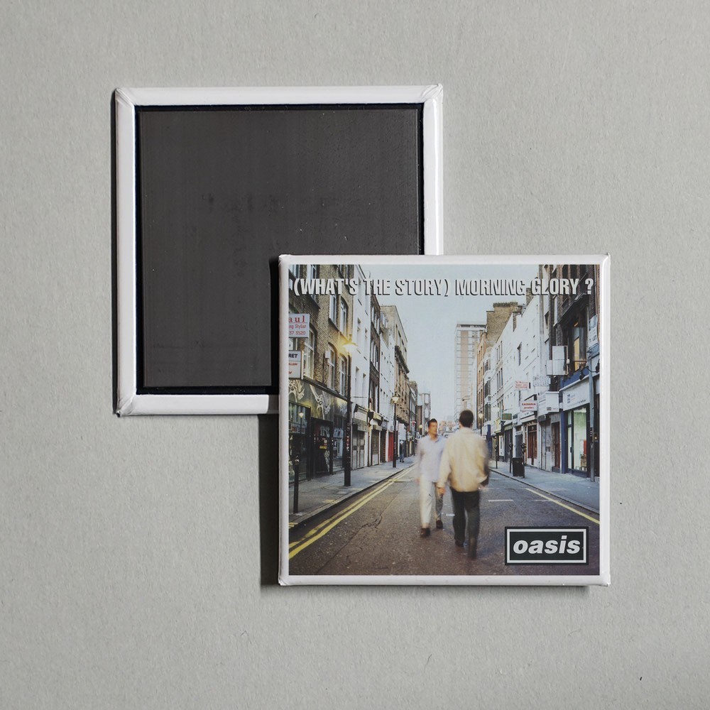 Oasis - (What\'s The Story) Morning Glory Album Cover Locker Fridge Magnet