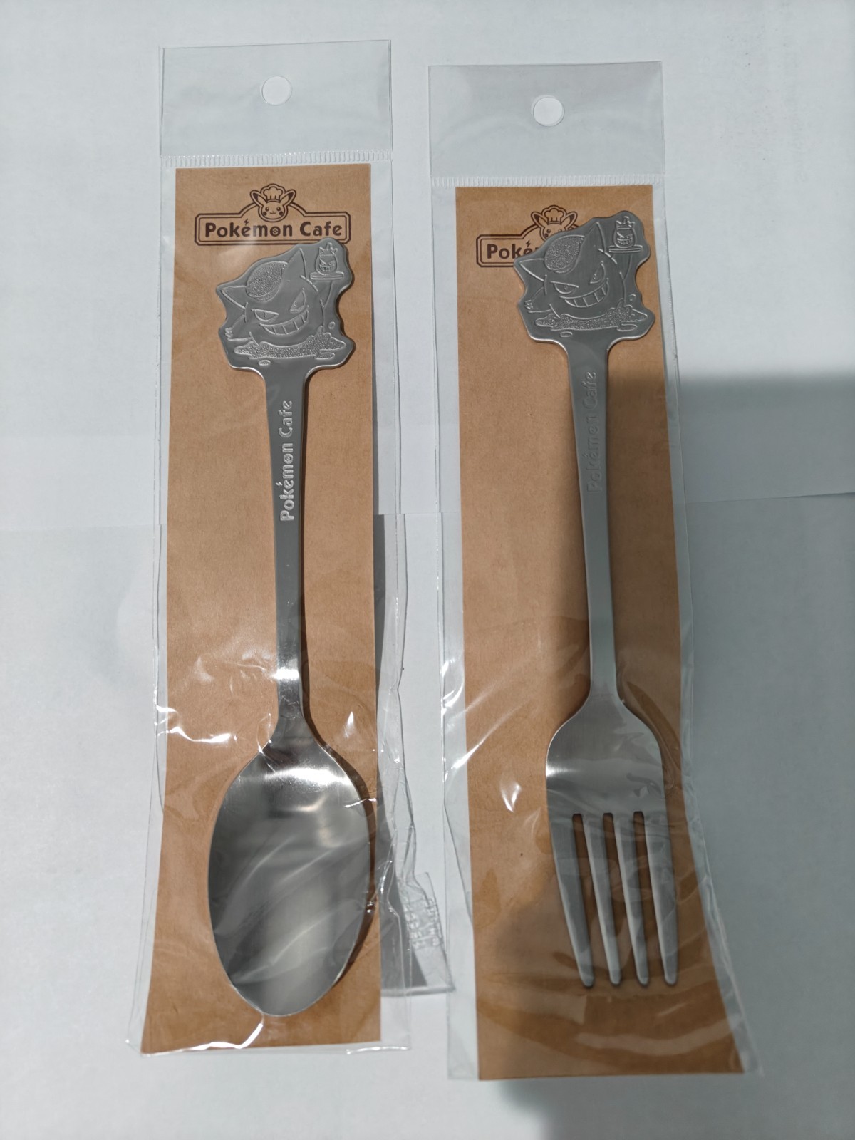 Pokemon Cafe Exclusive Japan - Chef Gengar Spoon & Fork Set - US Seller