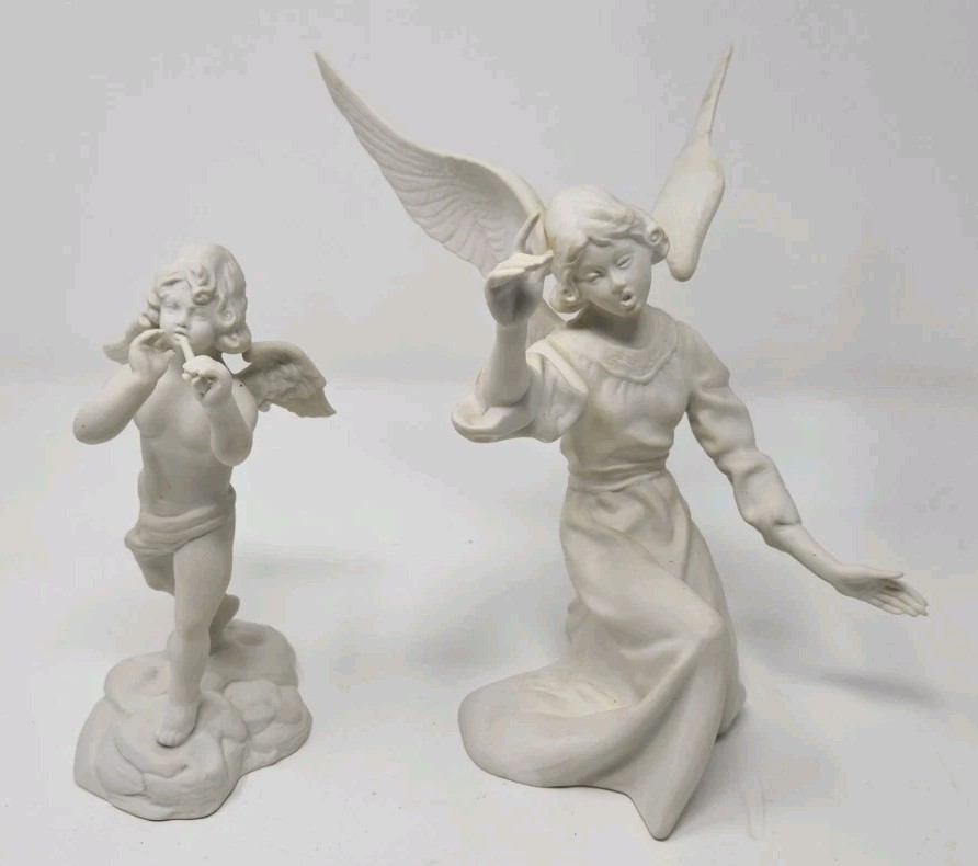Boehm Angels Spirit of Bethlehem Nativity Christian Era Collections 2 Lot READ