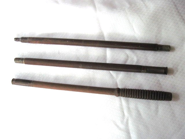 Antique Turned Mahogany Brass Teacher Lecture 3-Piece Sectional Pointer Stick