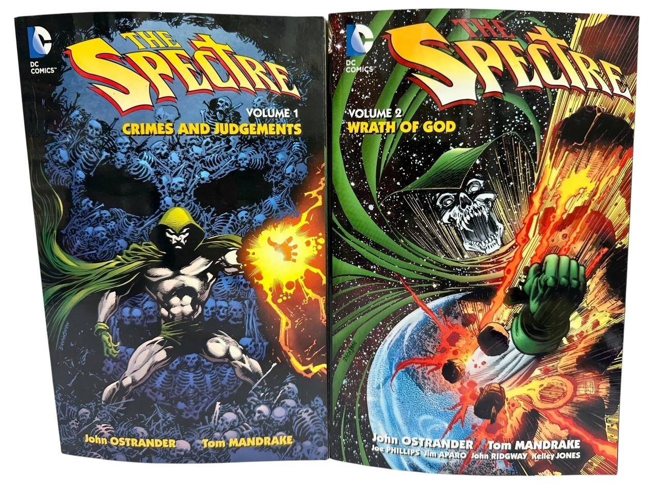 SPECTRE Vol 1 & 2 Crimes & Judgements Wrath of God John Ostrander Tom Mandrake