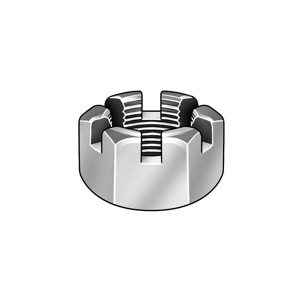 GRAINGER APPROVED 287248-PG CstlNt,Znc,Stl,Grd2,1/4\