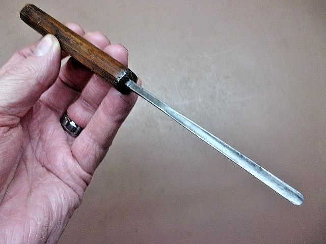 Antique W. BUTCHER Cast Steel 1/8\