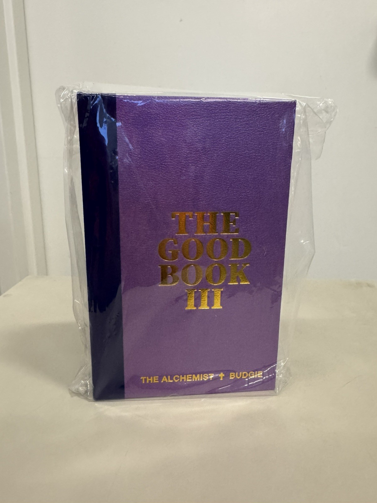 ALCHEMIST X BUDGIE The Good Book III ASHTRAY Biblette ALC RECORDS Hardcover