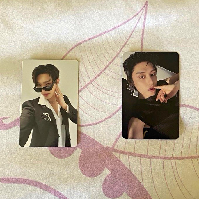 ATEEZ mingi and ZB1 jiwoong photocard bundle