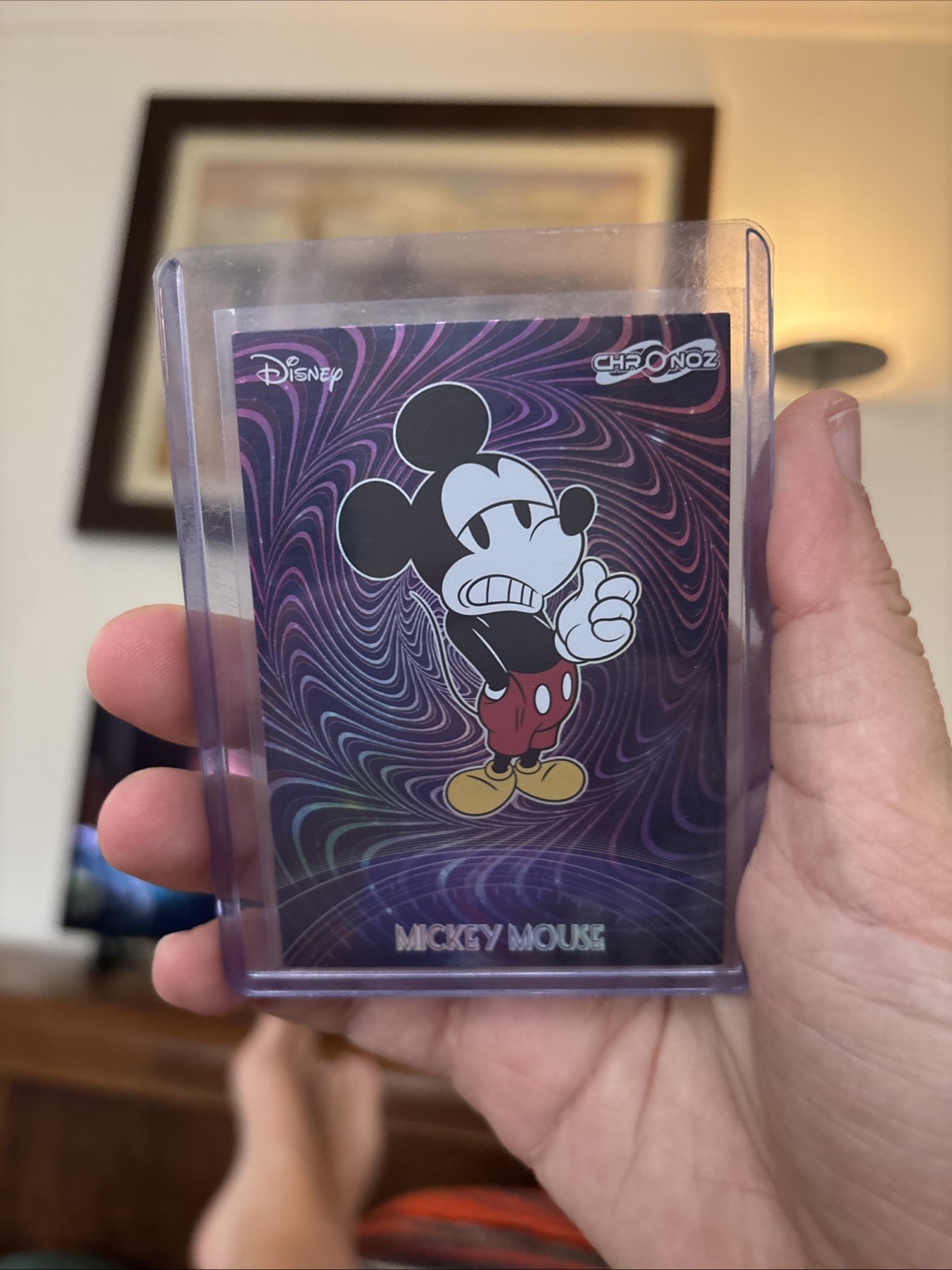 2026 Card Fun Disney Chronoz MICKEY MOUESE Purple Prizm Card 🔥