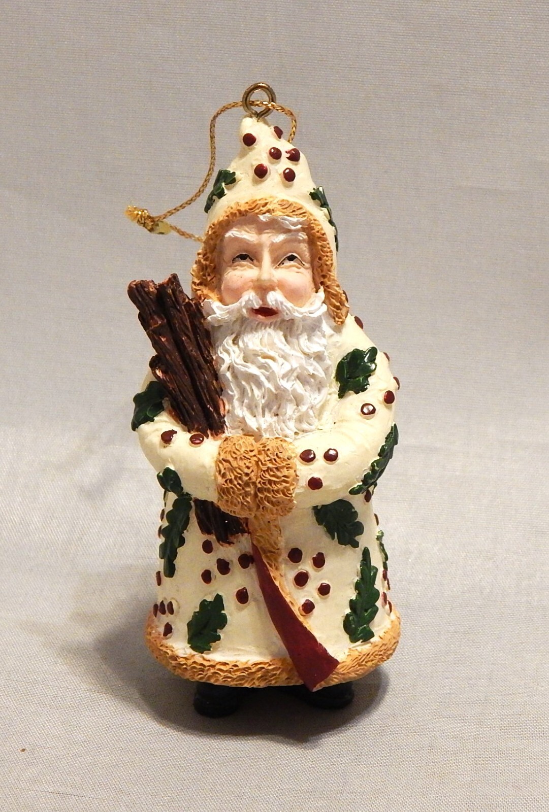 Rare 1998 Susan Lordi Santa Claus Ornament