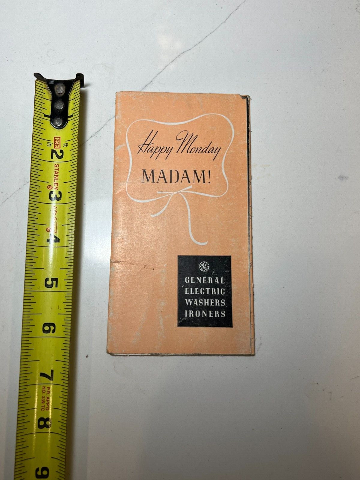 Vintage 1938 General Electric Wash Machine Brochure Washers Ironers