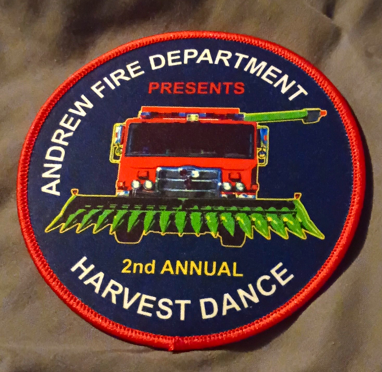 Andrew Fire Department 2nd Annual Harvest Dance Patch - Firefighting & Rescue