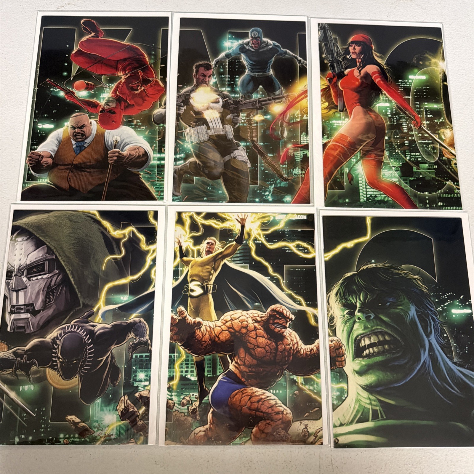 MARVEL KNIGHTS #1-6 2019 Connecting Variants Marvel Comics lot Run Set NM- *W7