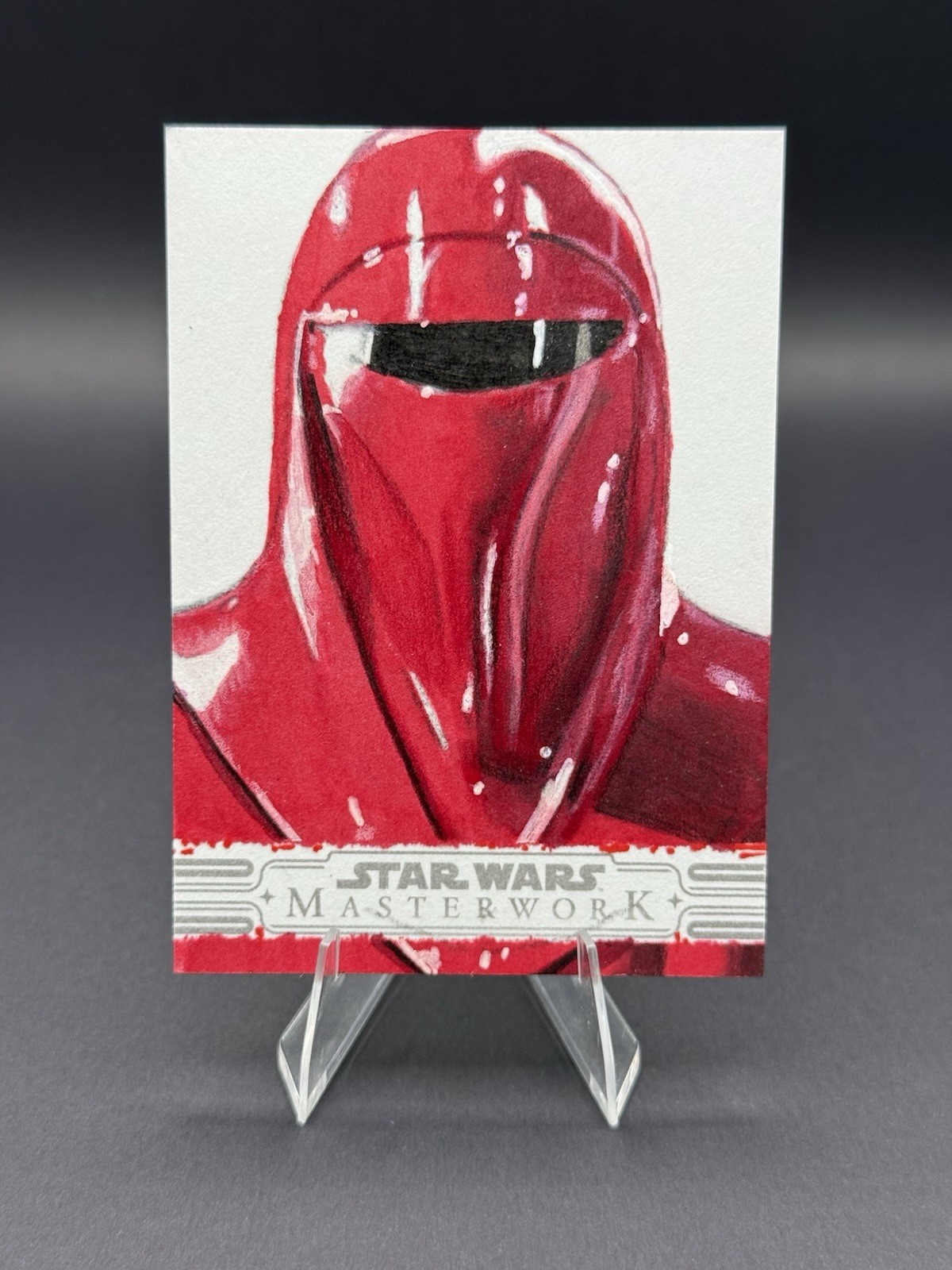 2025 Topps Star Wars Masterwork Sketch Imperial Royal Guard Gerry Garcia Jr. 2025 Topps Star Wars Masterwork Sketch Imperial Royal Guard Gerry Garcia Jr.