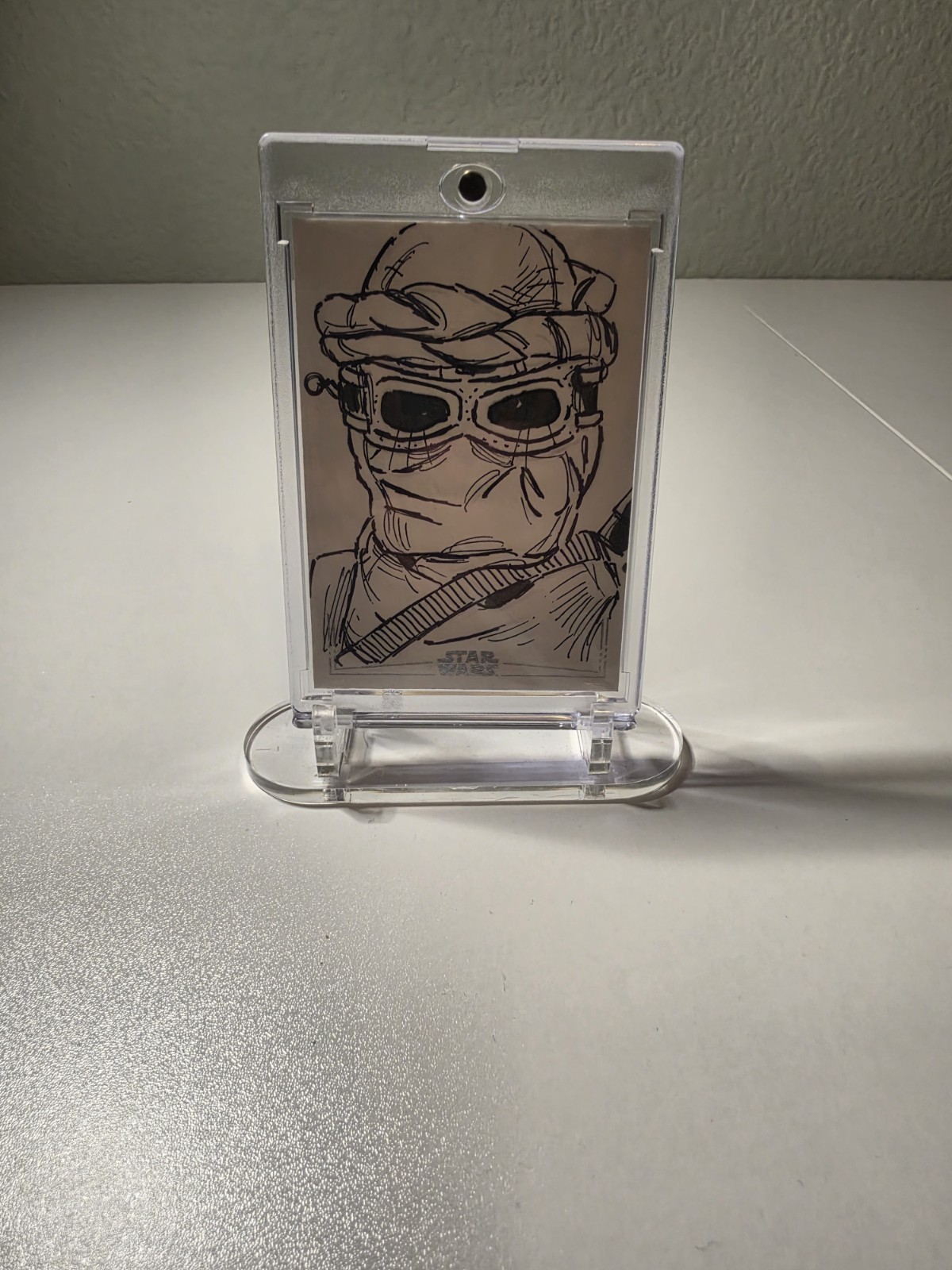 2025 Topps Chrome Star Wars - Rey In Jakku Scavenger Gear - SKETCH 1/1