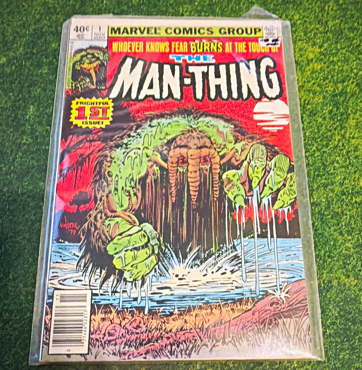 Marvel Comics Group The Man-Thing #1 (1979) Newsstand Edition - Claremont