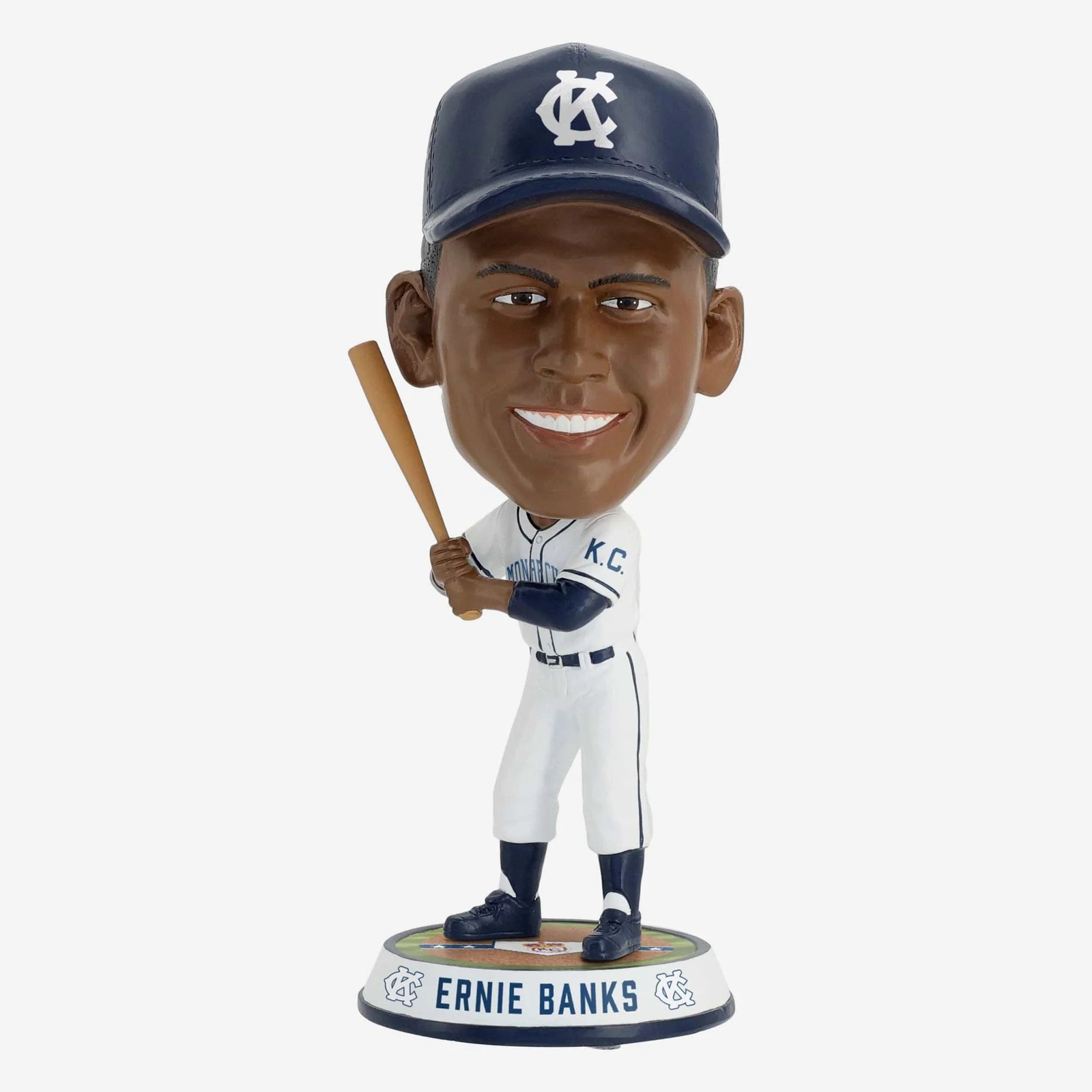 Ernie Banks Kansas City Monarchs Bighead Bobblehead Negro Leagues