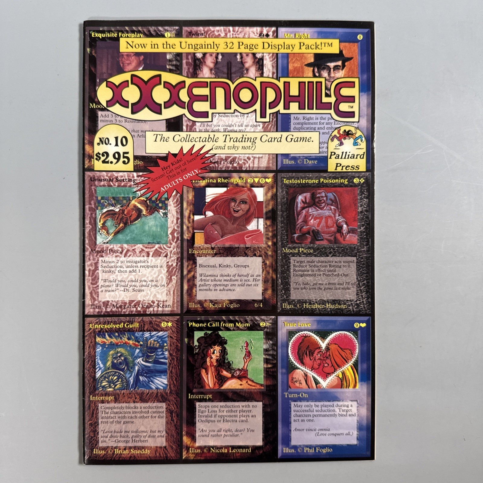 Xxxenophile #10 (Palliard Press January 1995)