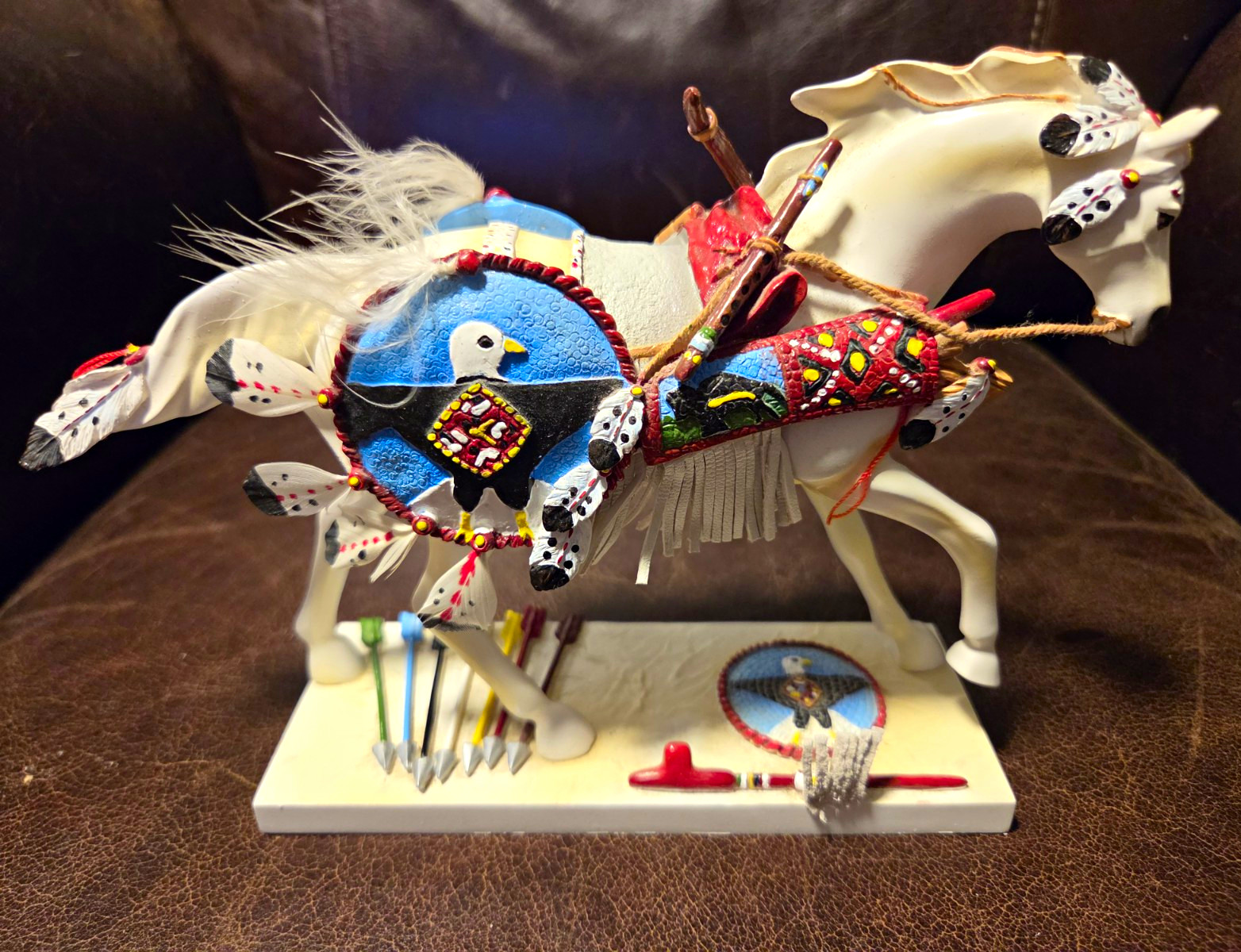 Trail of Painted Ponies Sacred Reflection of Time Horse Figurine w/ Box Trail of Painted Ponies Sacred Reflection of Time Horse Figurine w/ Box