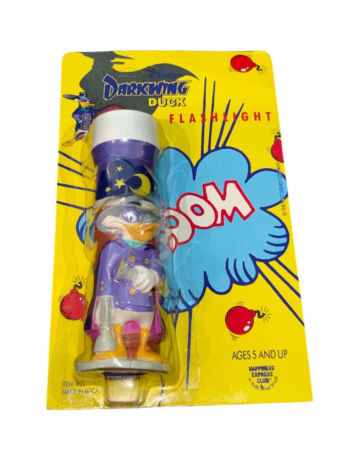 Vintage Disney Darkwing Duck Flashlight