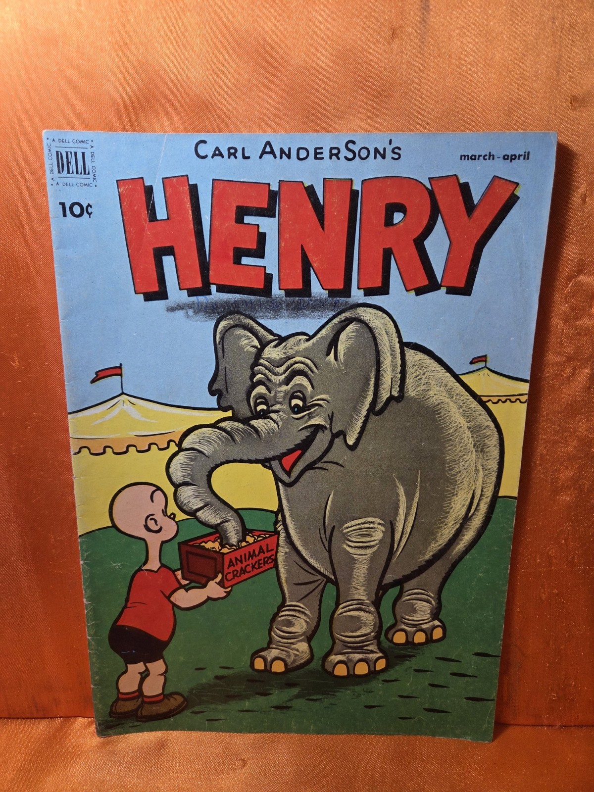 Vintage Carl Anderson\'s Henry Vol. 1 No. 24 Dell Comics March-April 1952 FN/VF