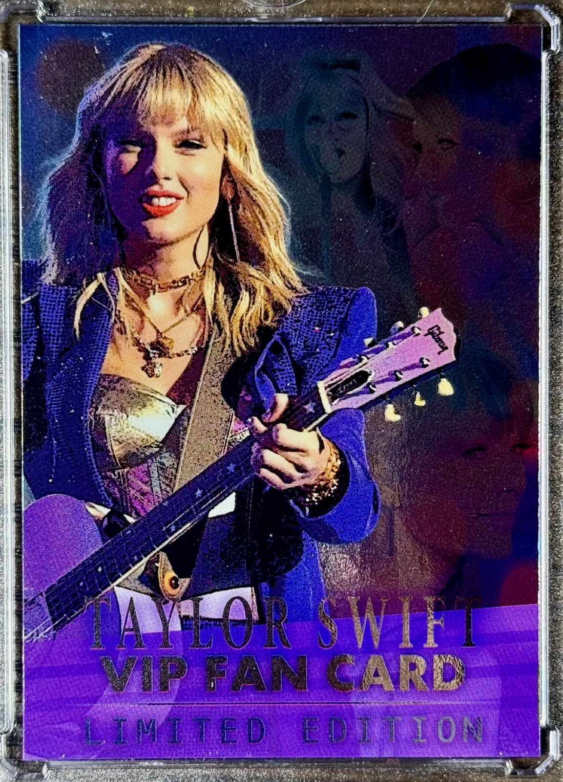 Taylor Swift 2025 Panini Pop Stars VIP Fan Card Limited Edition