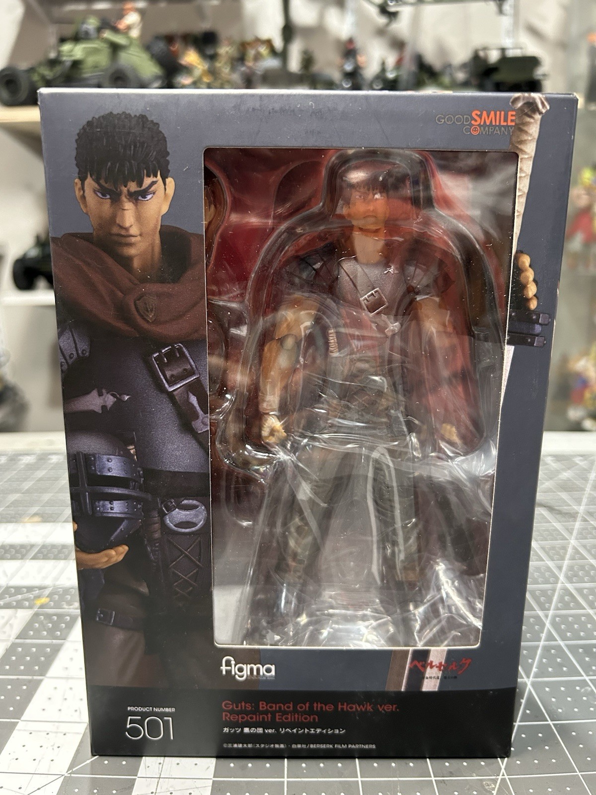 Figma 187 Berserk: Golden Age Arc Guts Band of the Hawk Ver. Figure
