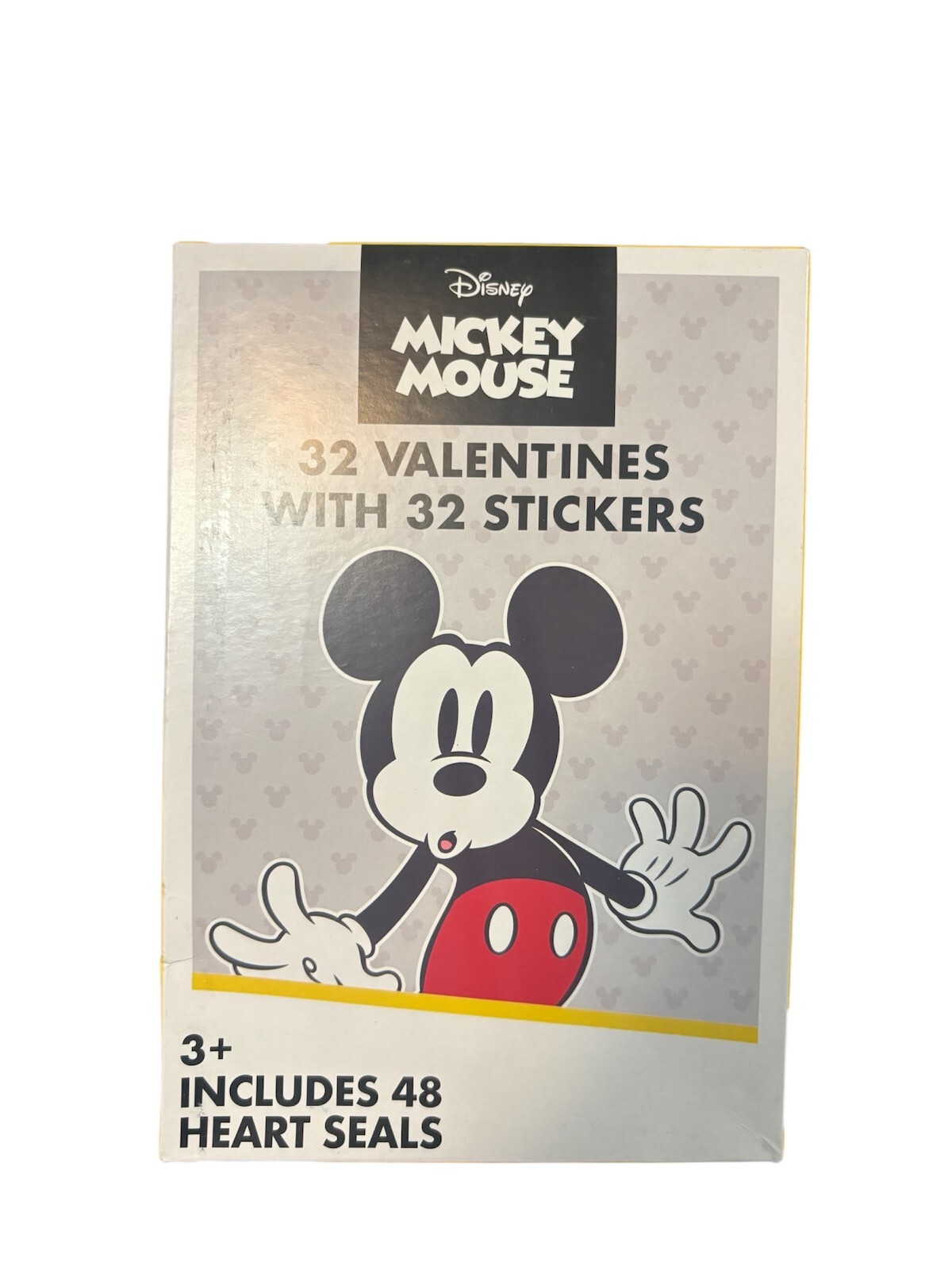 Disney Micky Mouse 32 Valentines With 32 Stickers + 48 Seals, New In Box Disney Micky Mouse 32 Valentines With 32 Stickers + 48 Seals, New In Box