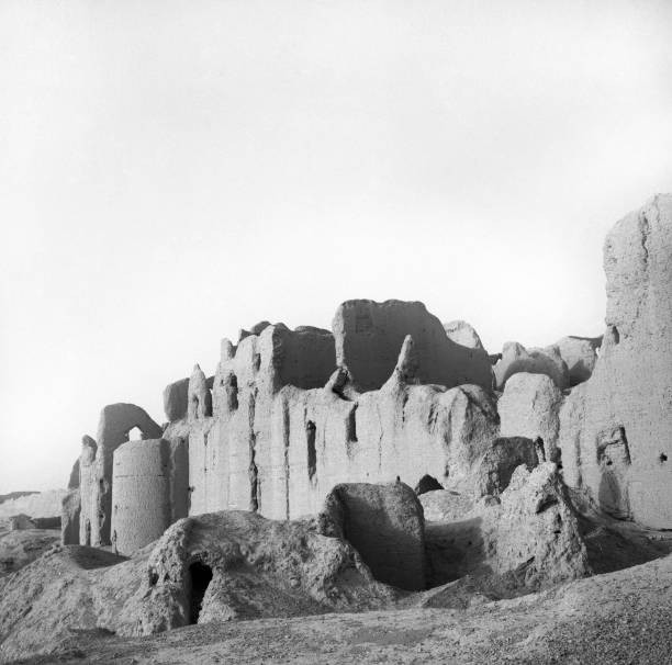 Afghanistan Lachkargah The former capitale of Rhaznevides Ruins 1970 Old Photo