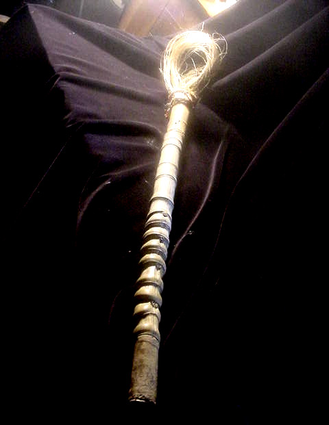 monks blessing staff LP Koon scepter wand healing prayer sceptre Buddhist wands