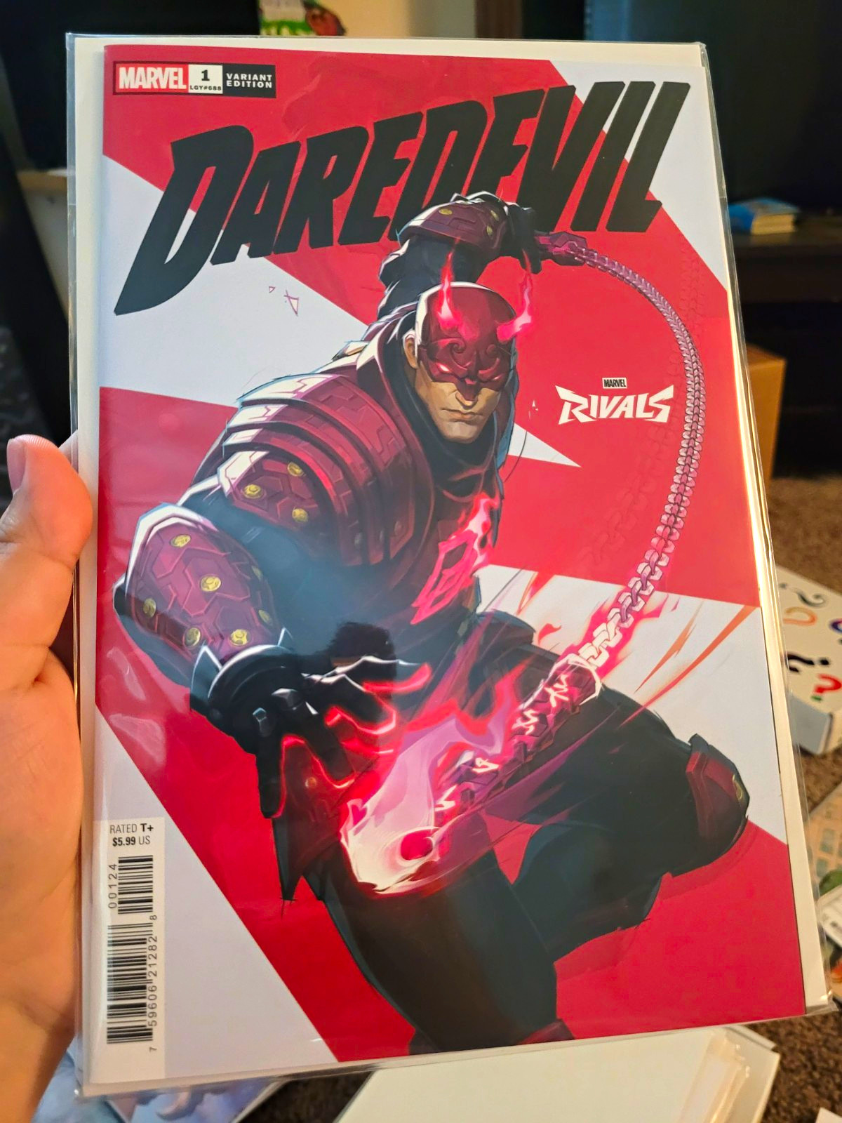Marvel Daredevil #1 LOT OF 4 - Rivals, 1:25, Besch, 250th Homage Marvel Daredevil #1 LOT OF 4 - Rivals, 1:25, Besch, 250th Homage