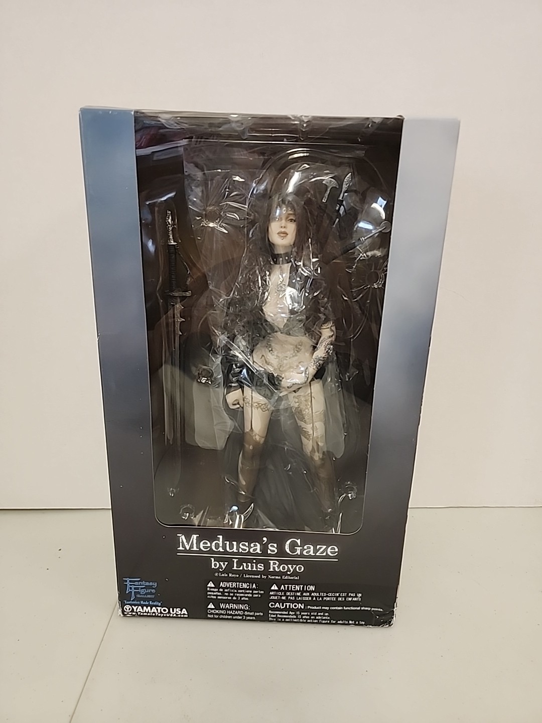 Yamoto Fantasy Figure Gallery Medusa\'s Gaze New Damaged Box Yamoto Fantasy Figure Gallery Medusa\'s Gaze New Damaged Box