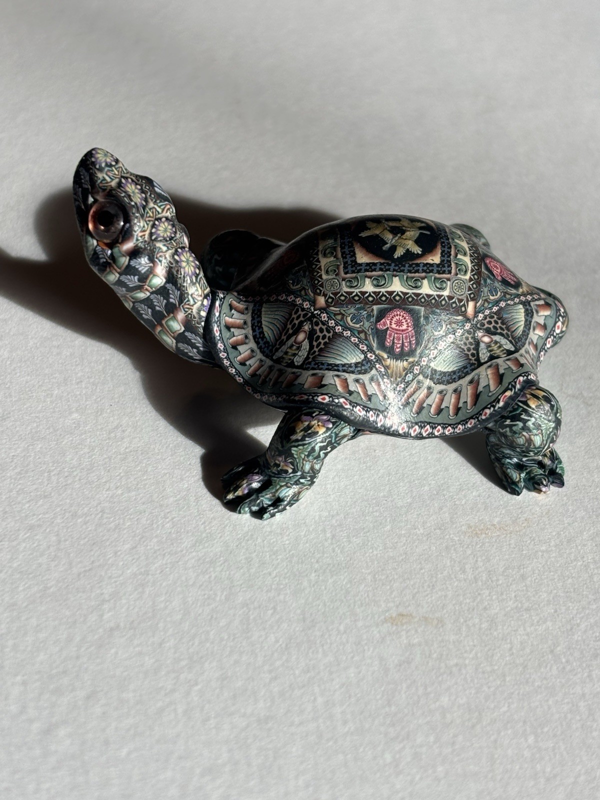Jon Stuart Anderson 2005 Polymer Clay Turtle.