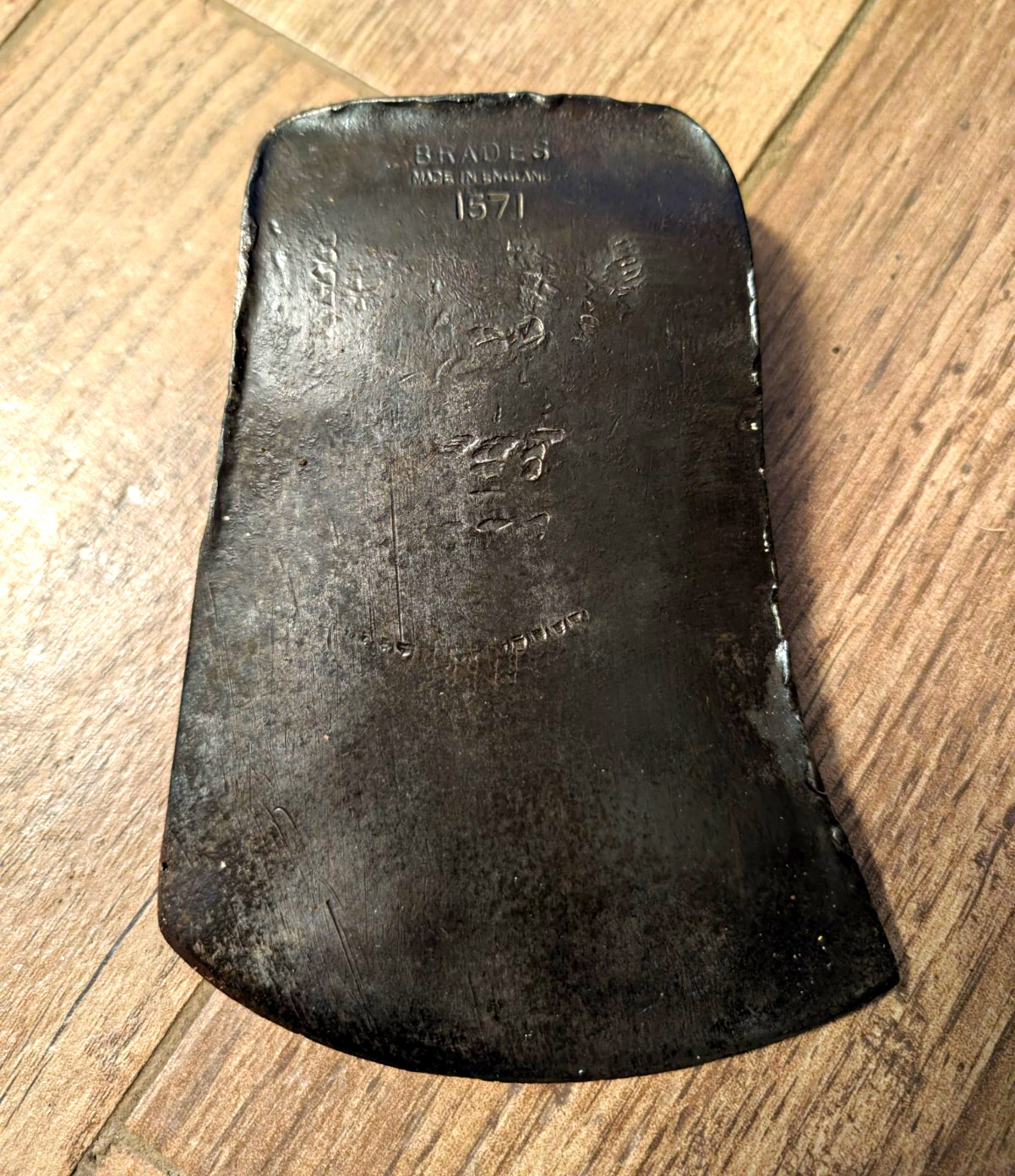 Brades Tasmanian Pattern Axe Head Vintage Tassie 