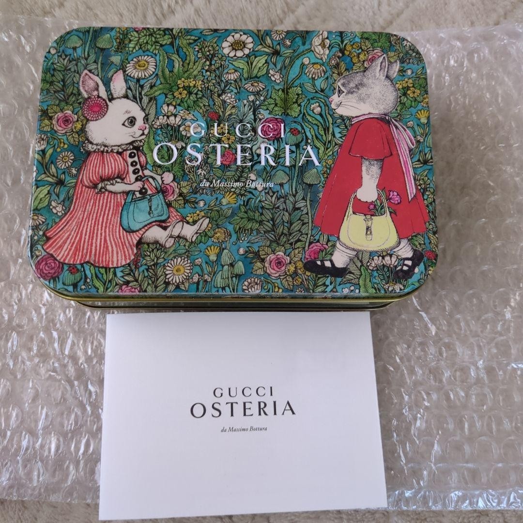 GUCCI OSTERIA Higuchi Yuko Chocolate Cookie Tin (Tin only)