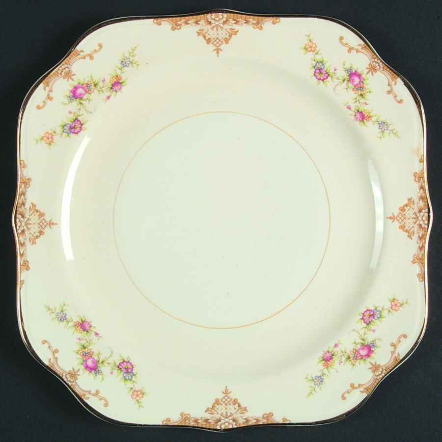 Homer Laughlin  Aristocrat Square Salad Plate 219325