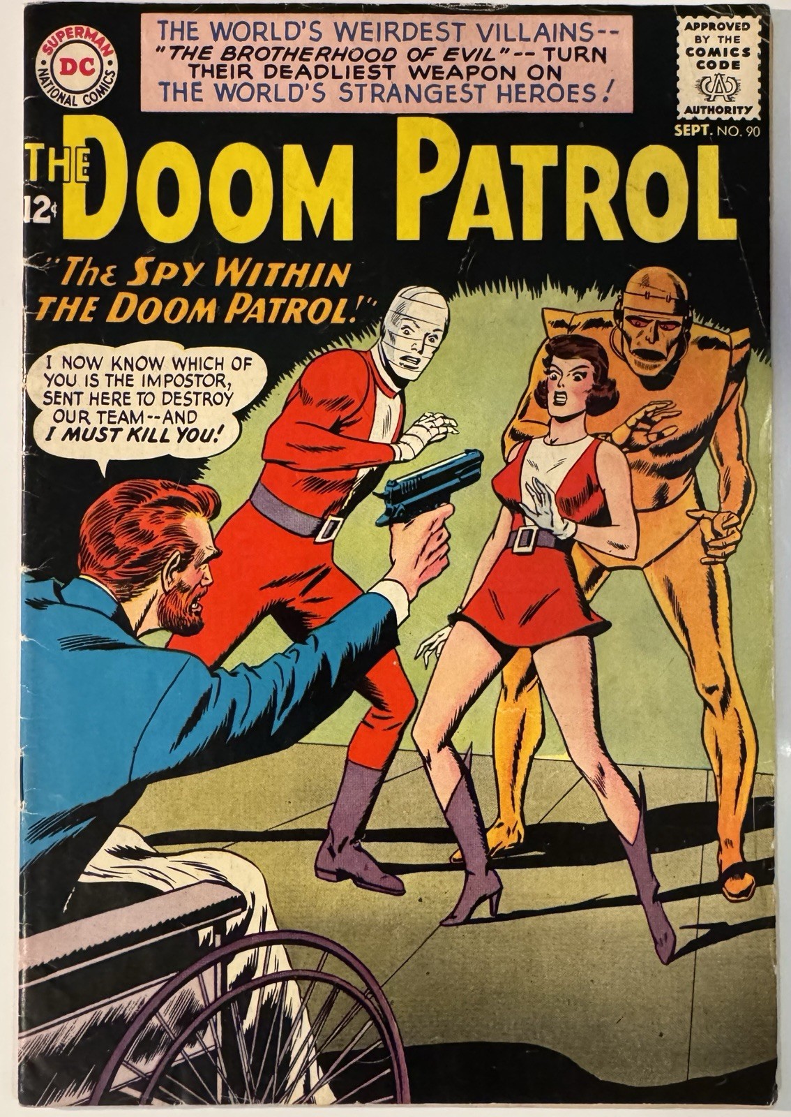 The Doom Patrol #90 (DC 1964) Beautiful Copy