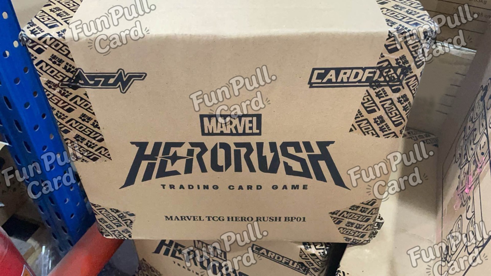 【English Version】 CardFun Marvel HeroRush TCG Avengers BP01 Cards 1 Case