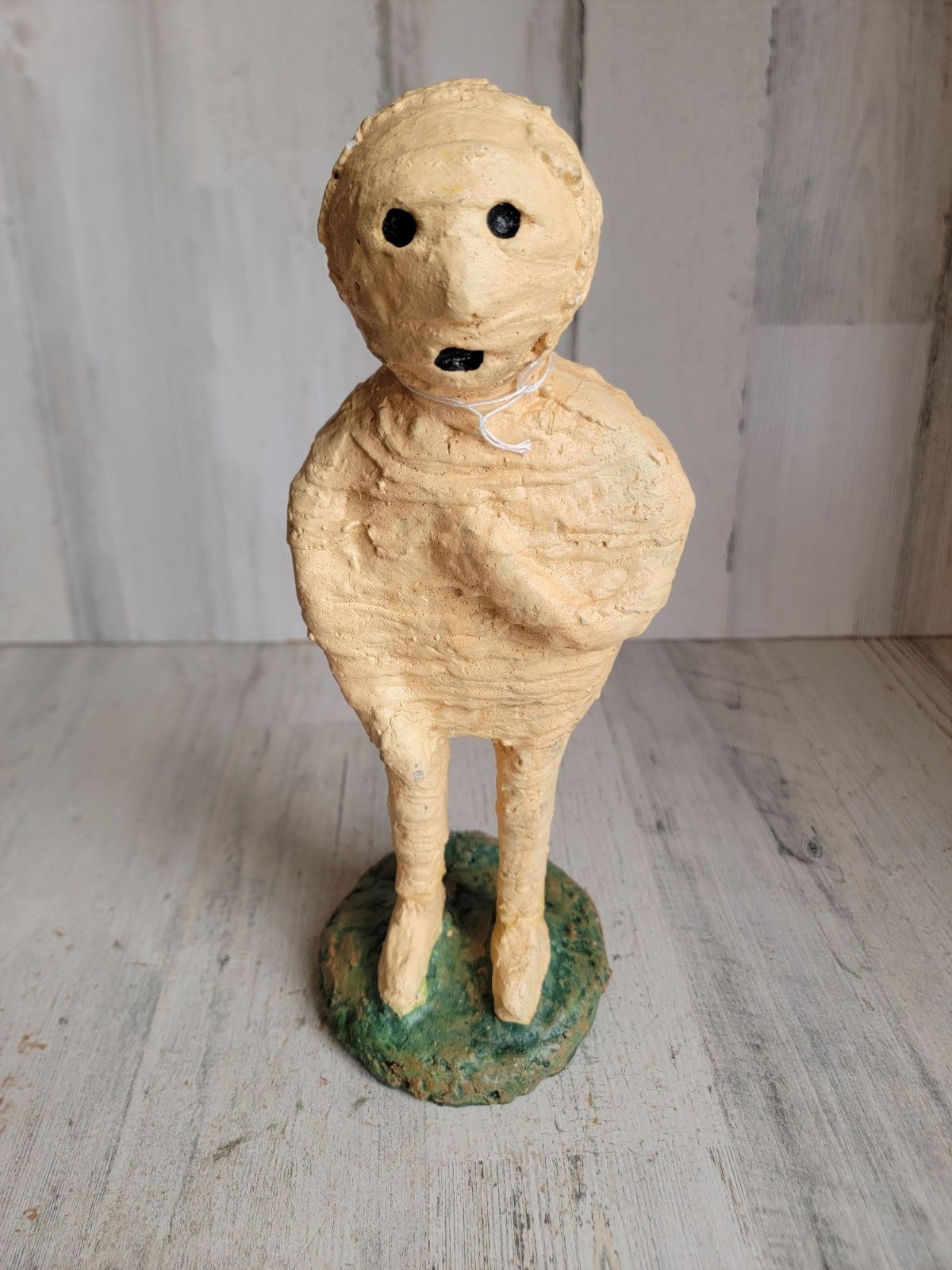 Monnie Wilson mummy RARE vintage Halloween home decor figure Monnie Wilson mummy RARE vintage Halloween home decor figure