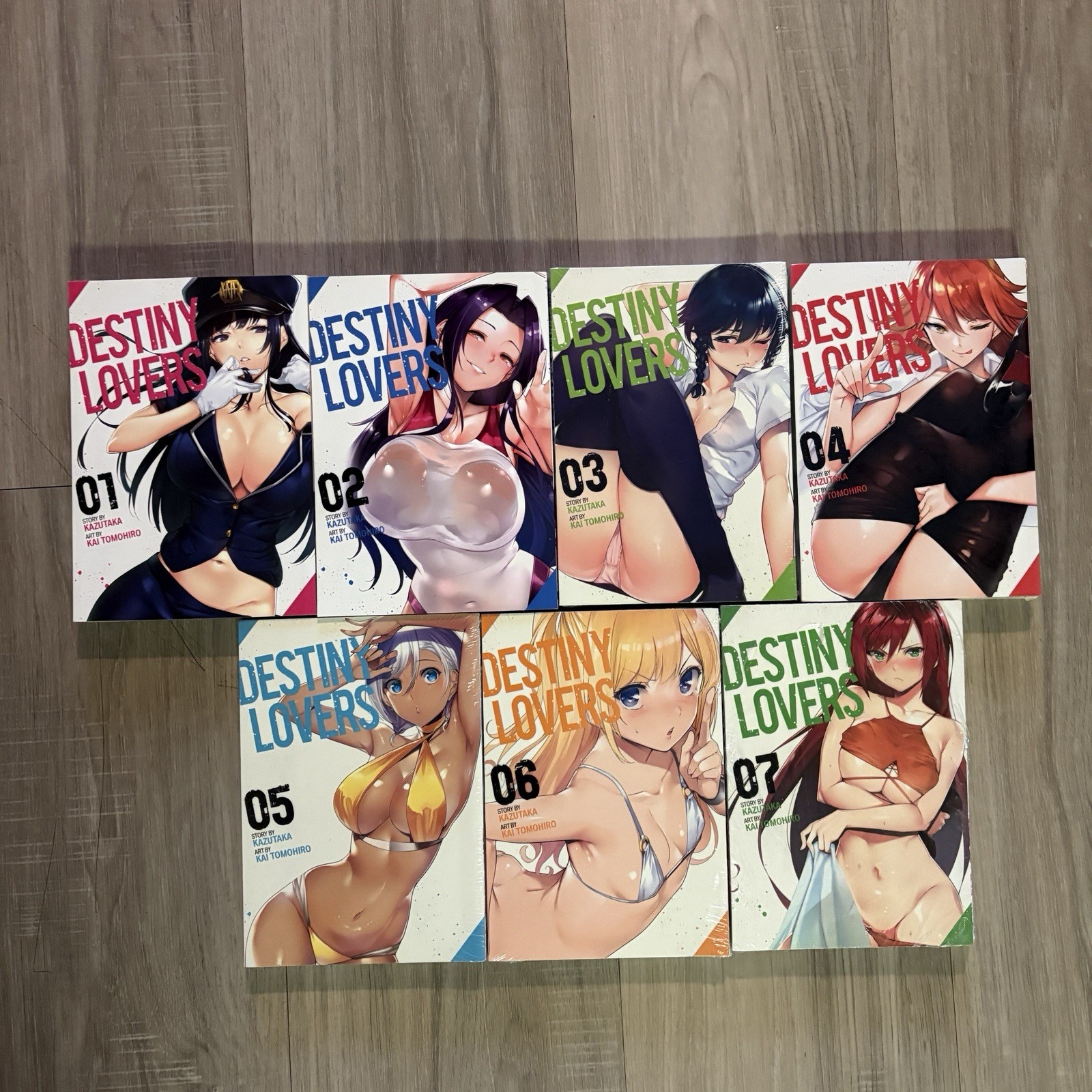 Destiny Lovers Vol 1-7 (Seven Seas Entertainment 2021) 3-7 Sealed