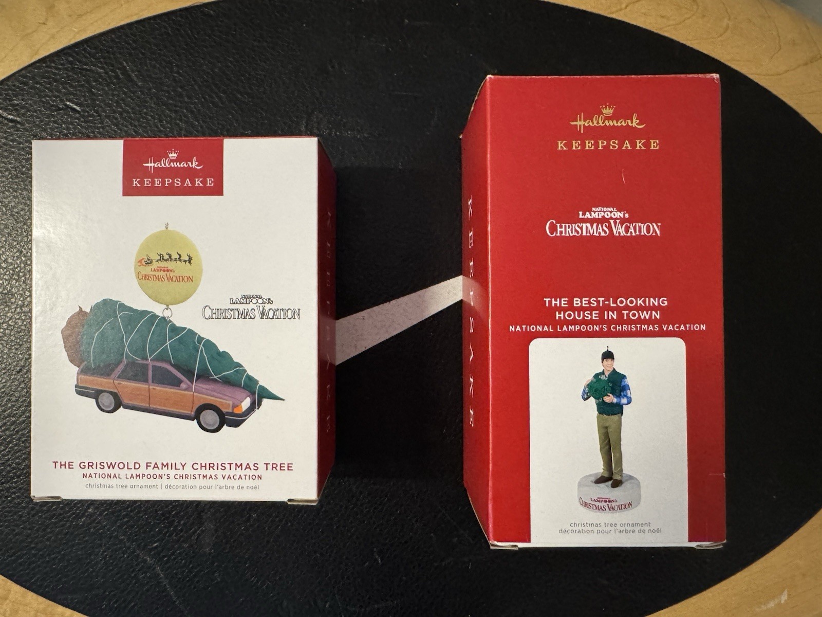 Hallmark Keepsake - National Lampoon\'s Christmas Vacation- 2 Brand New Ornaments